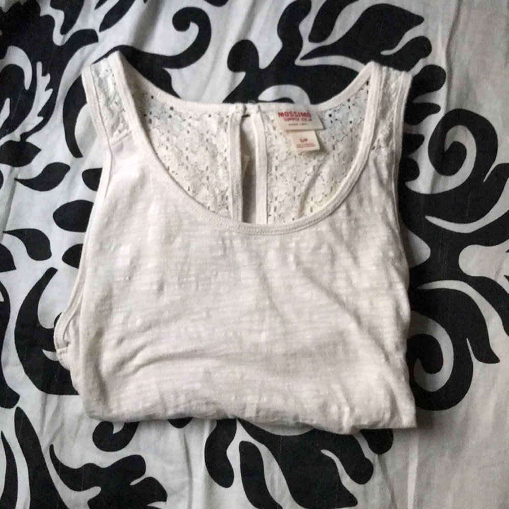 Cream Tank Top